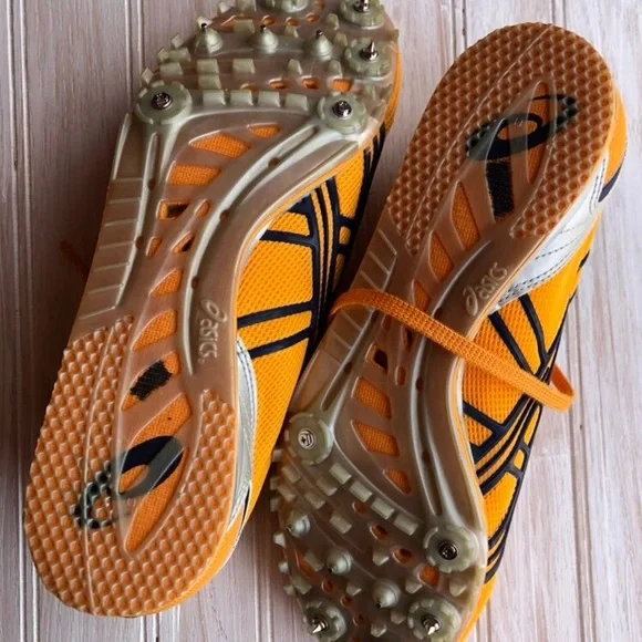 Asics Men's Track Cleats Size 9.5 - Picture 3 of 7